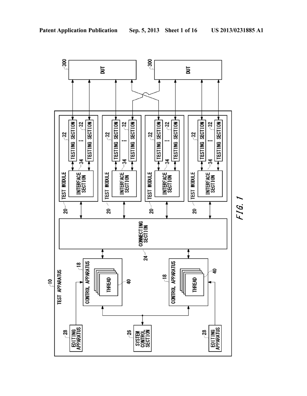 TEST APPARATUS AND TEST MODULE - diagram, schematic, and image 02