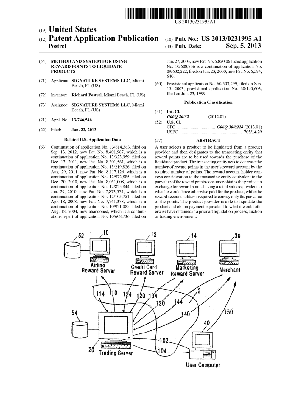 METHOD AND SYSTEM FOR USING REWARD POINTS TO LIQUIDATE PRODUCTS - diagram, schematic, and image 01