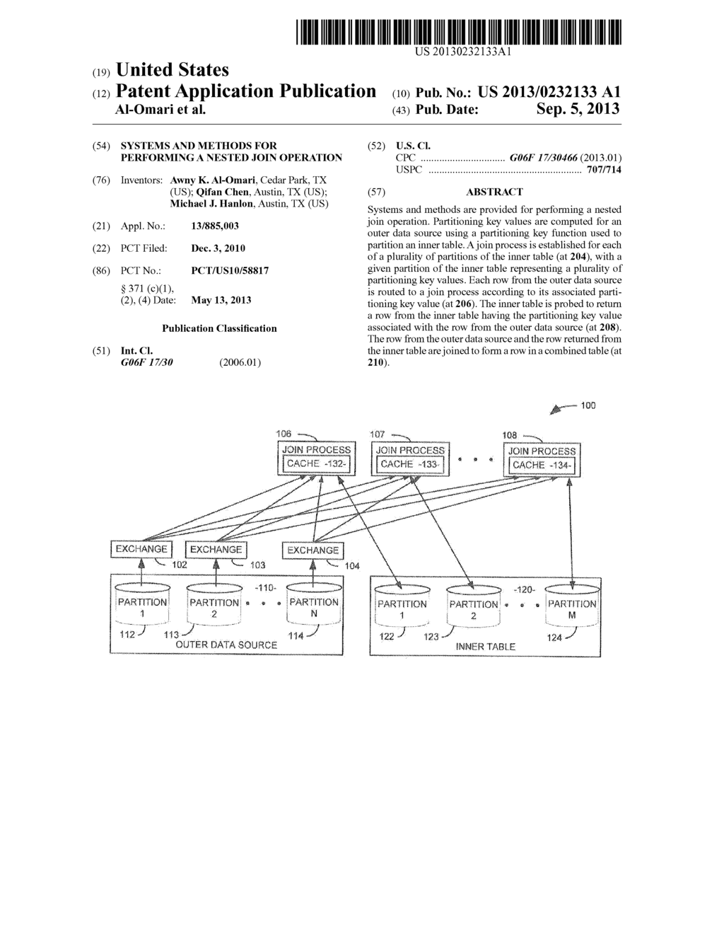 SYSTEMS AND METHODS FOR PERFORMING A NESTED JOIN OPERATION - diagram, schematic, and image 01