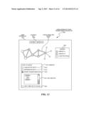 Highlighting of Time Series Data on Force Directed Graph diagram and image