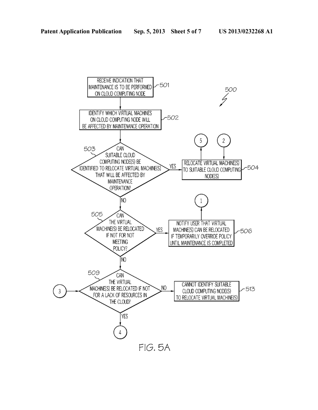 PERFORMING MAINTENANCE OPERATIONS ON CLOUD COMPUTING NODE WITHOUT     REQUIRING TO STOP ALL VIRTUAL MACHINES IN THE NODE - diagram, schematic, and image 06