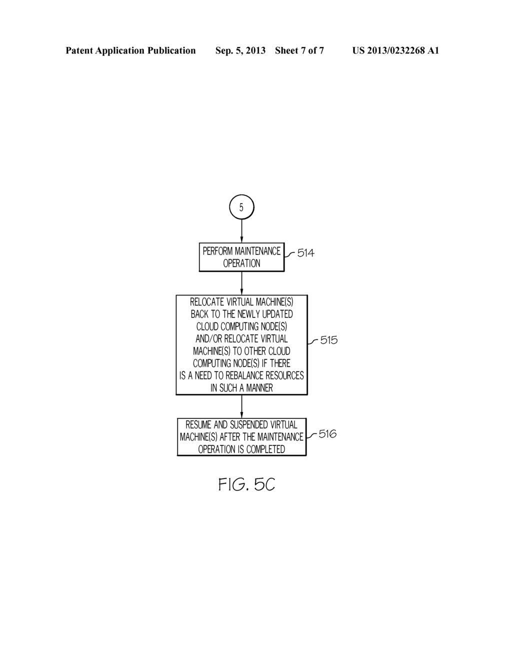 PERFORMING MAINTENANCE OPERATIONS ON CLOUD COMPUTING NODE WITHOUT     REQUIRING TO STOP ALL VIRTUAL MACHINES IN THE NODE - diagram, schematic, and image 08