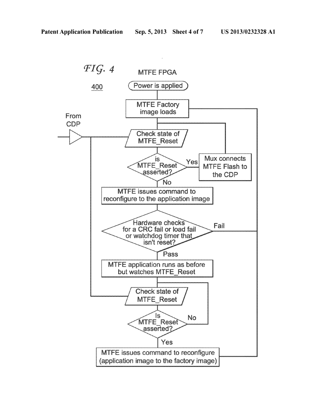 METHOD TO SAFELY REPROGRAM AN FPGA - diagram, schematic, and image 05
