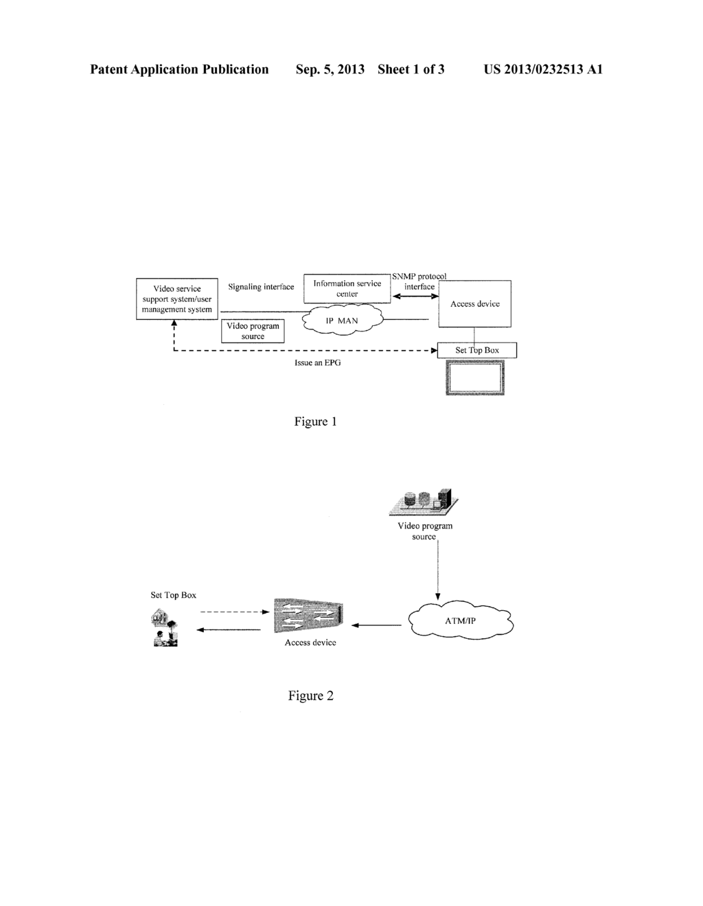 METHOD AND ACCESS DEVICE FOR IMPLEMENTING IP BROADBAND VIDEO SERVICE - diagram, schematic, and image 02
