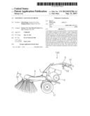 SWEEPIING CAR WITH ONE-BRUSH diagram and image