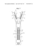 Fastener Stringer and Slide Fastener diagram and image