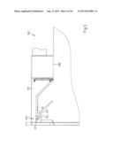 PROCESS CHAMBER INCORPORATING AN ARRANGEMENT FOR INJECTING GASEOUS FLUID     THEREINTO diagram and image