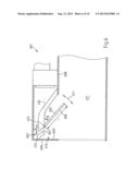 PROCESS CHAMBER INCORPORATING AN ARRANGEMENT FOR INJECTING GASEOUS FLUID     THEREINTO diagram and image