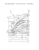 PROCESS CHAMBER INCORPORATING AN ARRANGEMENT FOR INJECTING GASEOUS FLUID     THEREINTO diagram and image