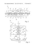 DRYING BOX COMPRISING AT LEAST TWO ZONES FOR DRYING A CELLULOSE PULP WEB diagram and image