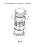 CRANKCASE VENTILATION FILTER ARRANGMENTS; COMPONENTS; AND, METHODS diagram and image