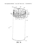 CRANKCASE VENTILATION FILTER ARRANGMENTS; COMPONENTS; AND, METHODS diagram and image