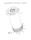 CRANKCASE VENTILATION FILTER ARRANGMENTS; COMPONENTS; AND, METHODS diagram and image