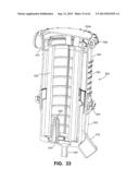 CRANKCASE VENTILATION FILTER ARRANGMENTS; COMPONENTS; AND, METHODS diagram and image