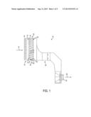 PRE-FILTER OR COALESCER MOUNTED ON PULSE CARTRIDGE TRIPOD diagram and image