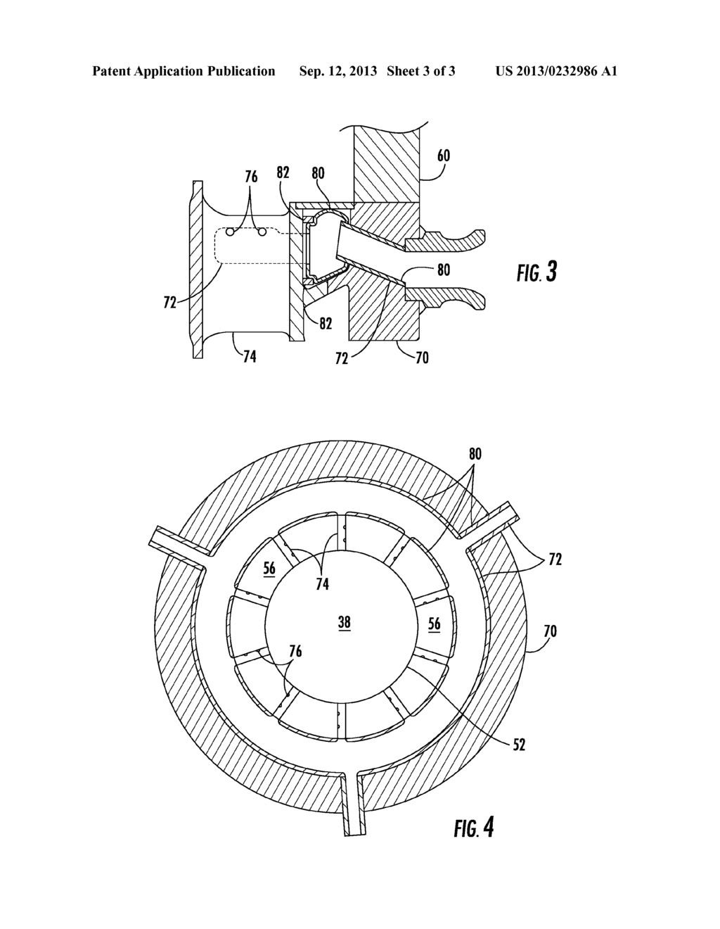 COMBUSTOR AND METHOD FOR REDUCING THERMAL STRESSES IN A COMBUSTOR - diagram, schematic, and image 04