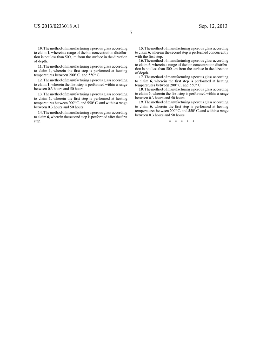 METHOD OF MANUFACTURING POROUS GLASS - diagram, schematic, and image 10