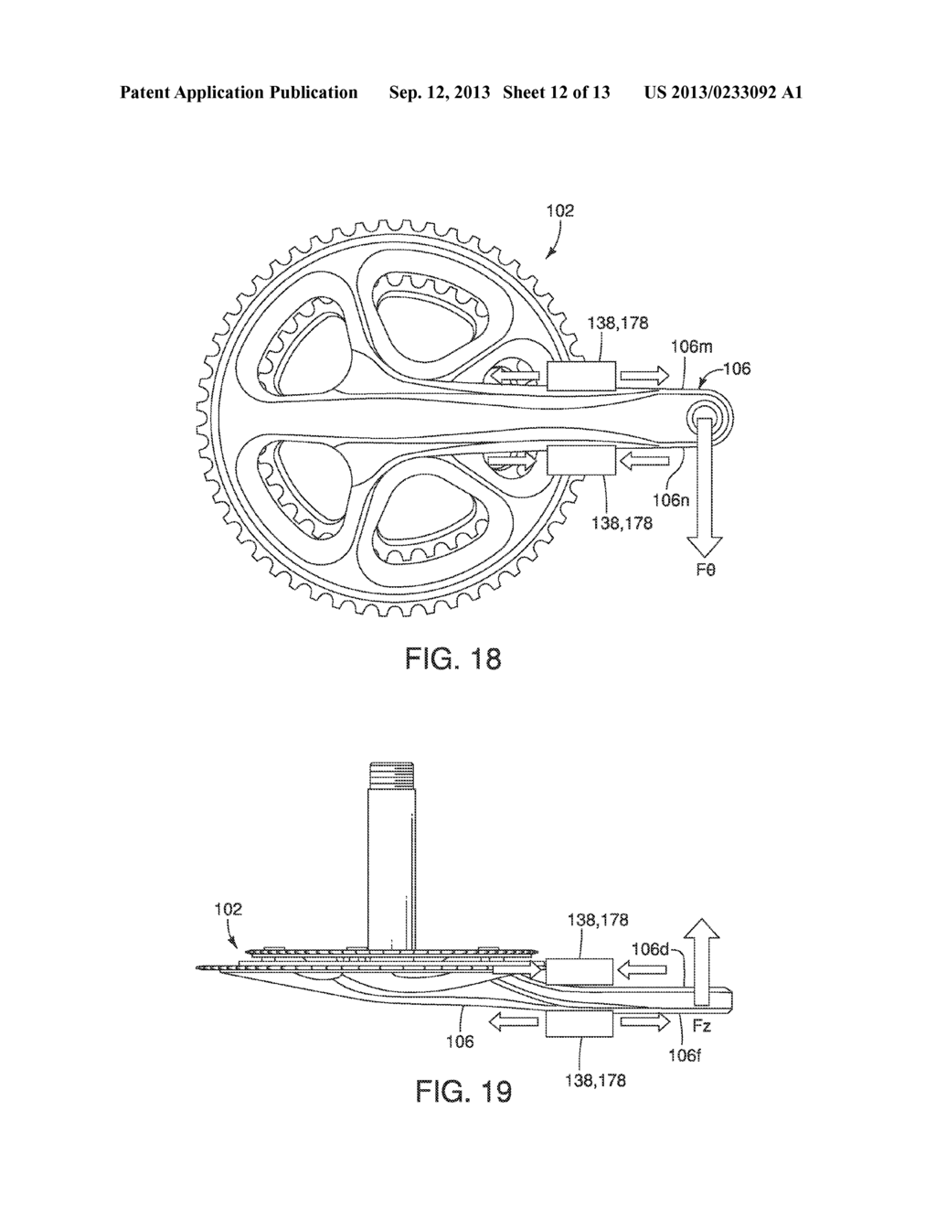 BICYCLE CRANK ARM - diagram, schematic, and image 13