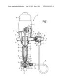 PROPORTIONAL DOSIMETER FOR METERING AN AUXILIARY LIQUID INTO A MAIN LIQUID diagram and image