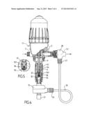 PROPORTIONAL DOSIMETER FOR METERING AN AUXILIARY LIQUID INTO A MAIN LIQUID diagram and image