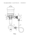 PROPORTIONAL DOSIMETER FOR METERING AN AUXILIARY LIQUID INTO A MAIN LIQUID diagram and image