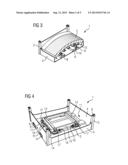 RETAINER FOR TRANSPORTING AND STORING A SEGMENT OF A STATOR ADAPTED TO BE     PART OF A GENERATOR OF A WIND TURBINE diagram and image