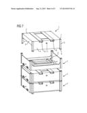 RETAINER FOR TRANSPORTING AND STORING A SEGMENT OF A STATOR ADAPTED TO BE     PART OF A GENERATOR OF A WIND TURBINE diagram and image