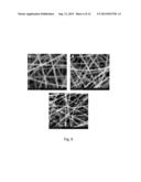 ULTRATHIN-LAYER CHROMATOGRAPHY PLATES COMPRISING ELECTROSPUN NANOFIBERS     COMPRISING SILICA AND METHODS OF MAKING AND USING THE SAME diagram and image