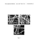 ULTRATHIN-LAYER CHROMATOGRAPHY PLATES COMPRISING ELECTROSPUN NANOFIBERS     COMPRISING SILICA AND METHODS OF MAKING AND USING THE SAME diagram and image