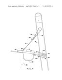 LADDER DOCKING STATION FOR USE WITH EXTENSION LADDERS diagram and image