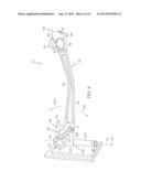 LITTER SUPPORT ASSEMBLY FOR MEDICAL CARE UNITS HAVING A SHOCK LOAD     ABSORBER AND METHODS OF THEIR USE diagram and image