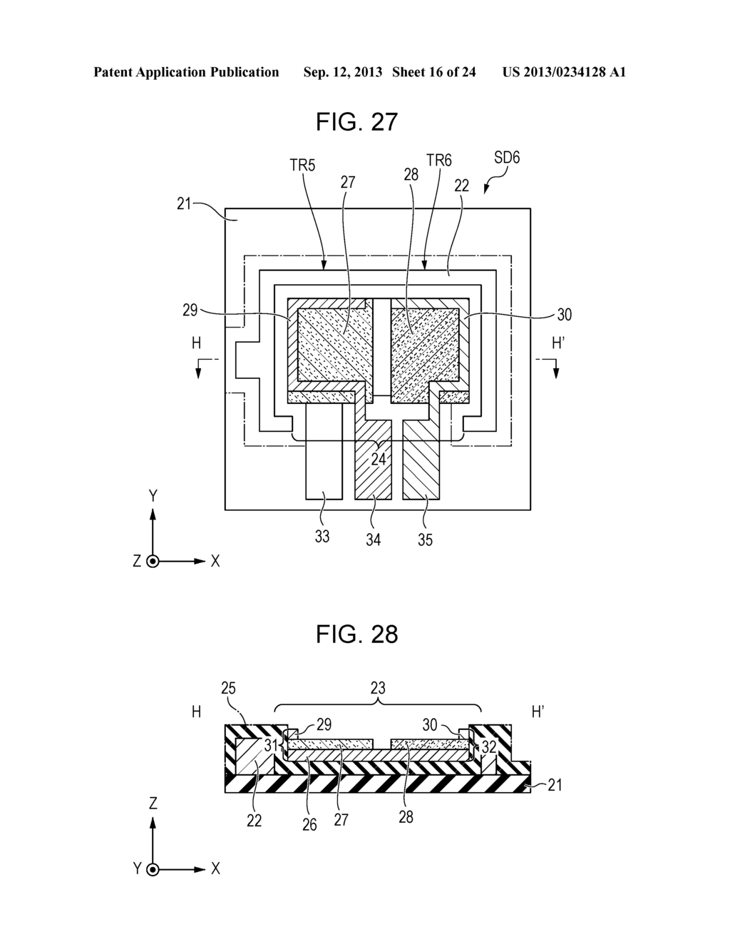 ORGANIC SEMICONDUCTOR DEVICE - diagram, schematic, and image 17