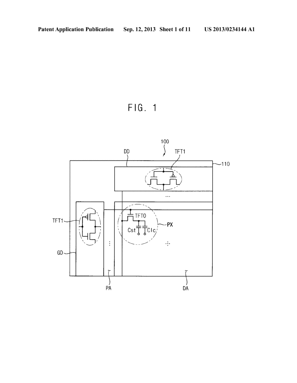 DISPLAY SUBSTRATE AND METHOD OF MANUFACTURING THE SAME - diagram, schematic, and image 02