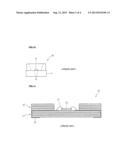 LIGHT EMITTING DIODE PACKAGE HAVING FRAME WITH BOTTOM SURFACE HAVING TWO     SURFACES DIFFERENT IN HEIGHT diagram and image