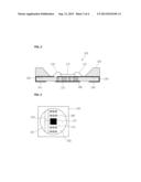 LIGHT EMITTING DIODE PACKAGE HAVING FRAME WITH BOTTOM SURFACE HAVING TWO     SURFACES DIFFERENT IN HEIGHT diagram and image