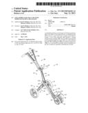 COLLAPSIBLE  GOLF BAG CART WITH IMPROVED FOLDING MECHANISM diagram and image
