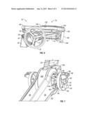 COLLAPSIBLE  GOLF BAG CART WITH IMPROVED FOLDING MECHANISM diagram and image