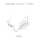 POWER SOCKET WITH WIRELESS COMMUNICATION CAPABILITY, SYSTEM HAVING THE     SAME AND METHOD THEREOF diagram and image