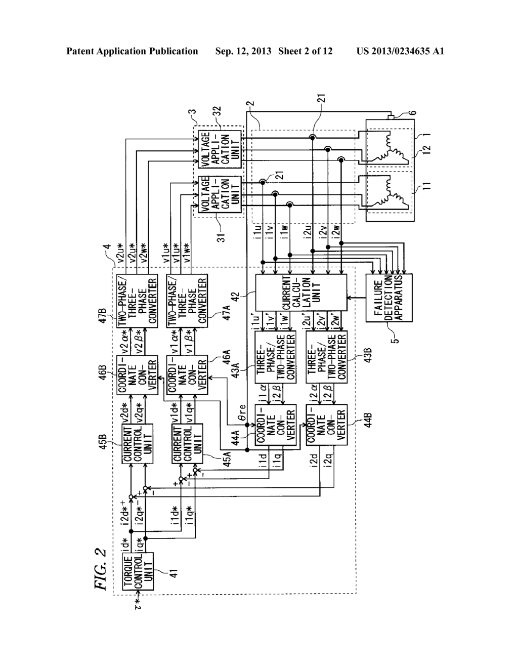 DRIVING APPARATUS FOR MULTIPLEX-WINDING MOTOR - diagram, schematic, and image 03