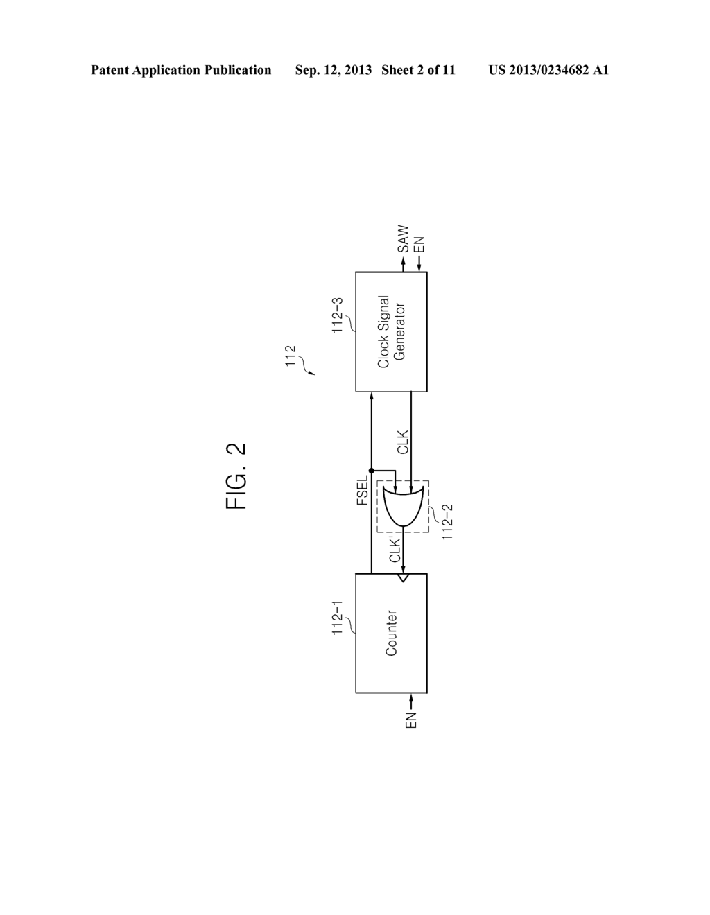 SIGNAL GENERATION CIRCUIT AND METHOD OF OPERATING THE SAME - diagram, schematic, and image 03