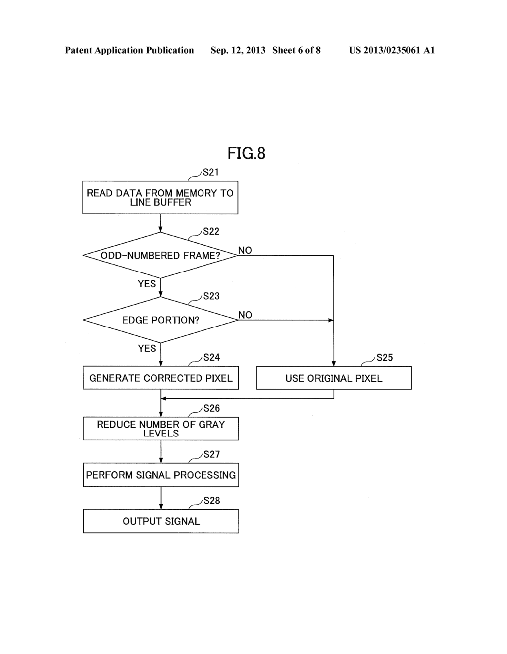 VIDEO PROCESSING APPARATUS AND SYSTEM FOR CORRECTING VIDEO SIGNAL - diagram, schematic, and image 07