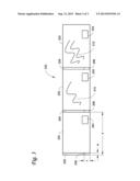 PRINTING IMAGES ON A RETRANSFER MATERIAL HAVING A PREDISPOSED ARTIFACT diagram and image