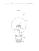 LIGHT BULB SHAPED LAMP AND LIGHTING APPARATUS diagram and image