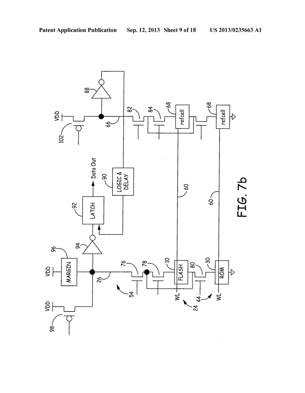 VOLTAGE MODE SENSING FOR LOW POWER FLASH MEMORY - diagram, schematic, and image 10