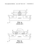 FLASH MEMORY WITH INTEGRATED ROM MEMORY CELLS diagram and image