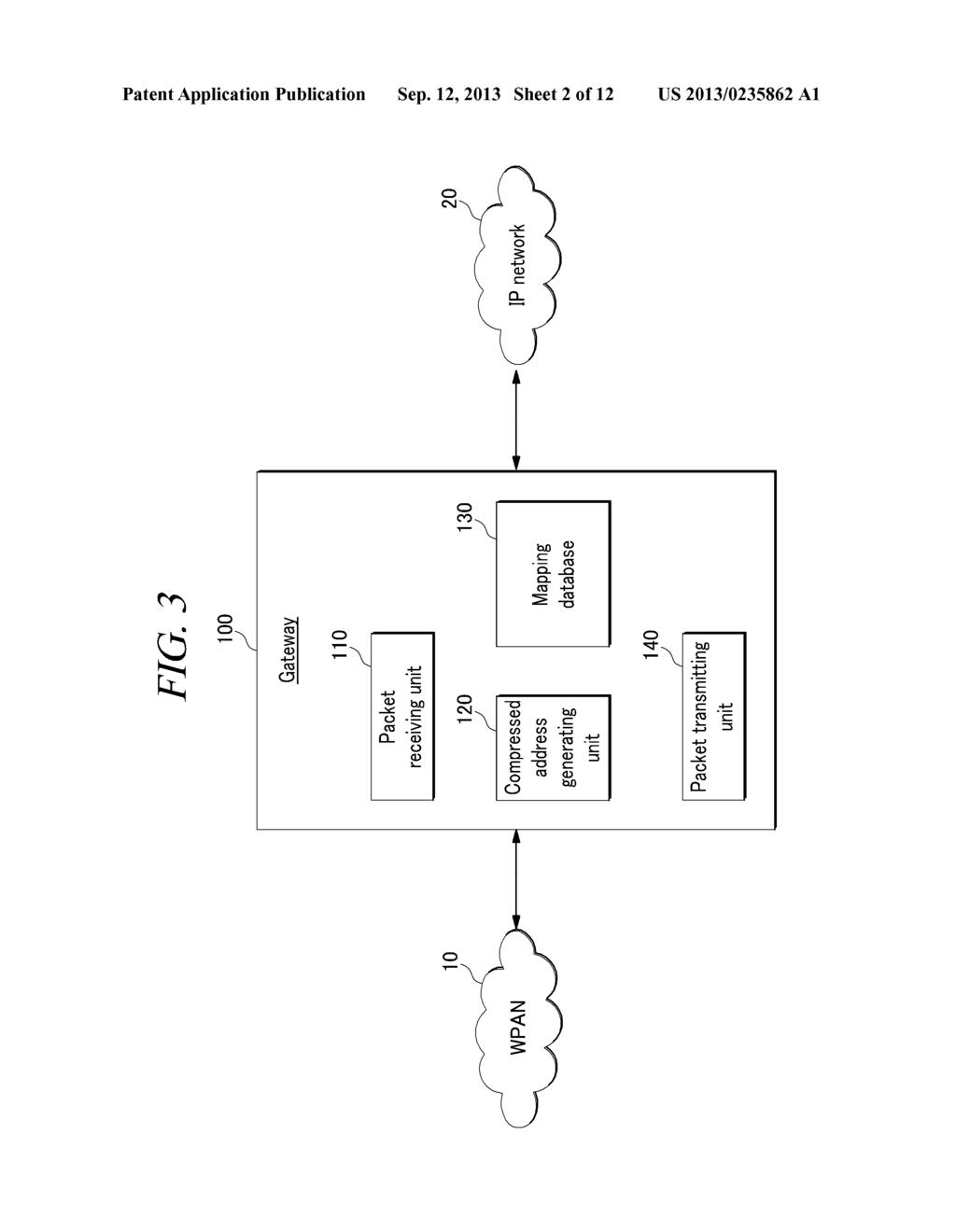 IPV6 ADDRESS MANAGEMENT METHOD AND GATEWAY PERFORMING THE SAME - diagram, schematic, and image 03