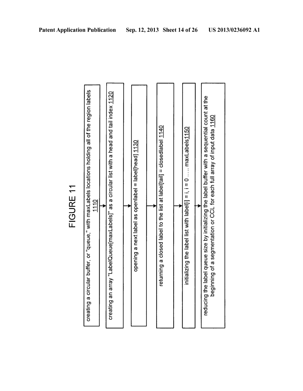 Modified Propagated Last Labeling System and Method for Connected     Components - diagram, schematic, and image 15