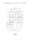 CORRUGATING ROLLER PAIR SUPPORT FRAME diagram and image