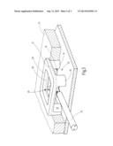 ELECTRONIC APPARATUS HAVING AN ENCAPSULATING LAYER WITHIN AND OUTSIDE OF A     MOLDED FRAME OVERLYING A CONNECTION ARRANGEMENT ON A CIRCUIT BOARD diagram and image