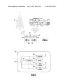 Vehicle Key Fob with Emergency Assistant Service diagram and image